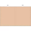 Agenda, Everestus, 2601E15147, A5, Dictando, coperta cu elastic, 145x210x16 mm, Poliuretan, Hartie, Argintiu