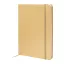 Agenda, Everestus, 2601E15145, A5, Dictando, coperta cu elastic, 145x210x16 mm, Poliuretan, Hartie, Auriu