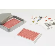   Carti de joc clasice, Everestus, 2601E15317, 100x75x20 mm, Hartie, Argintiu