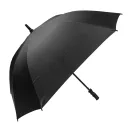 Umbrela de ploaie, rezistenta la vant, Everestus, 2601E15192, Automata, Maner Drept, Ø1160x905 mm, Poliester, Fibra de sticla, Negru