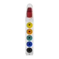   Set 6 varfuri de creioane colorate, Everestus, 2601E15161, 20x100x15 mm, Transparent