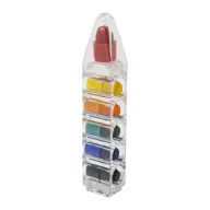   Set 6 varfuri de creioane colorate, Everestus, 2601E15161, 20x100x15 mm, Transparent