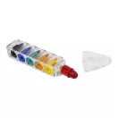 Set 6 varfuri de creioane colorate, Everestus, 2601E15161, 20x100x15 mm, Transparent