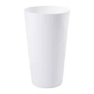   Pahar reutilizabil pentru evenimente, 500 ml, Everestus, 2601E15010, Ø85x140 mm, Polipropilena, Alb