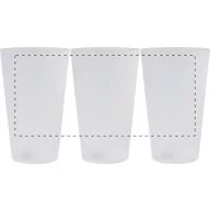   Pahar reutilizabil pentru evenimente, 500 ml, Everestus, 2601E15009, Ø85x140 mm, Polipropilena, Alb frosted