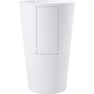   Pahar reutilizabil pentru evenimente, 500 ml, Everestus, 2601E15010, Ø85x140 mm, Polipropilena, Alb