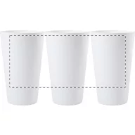   Pahar reutilizabil pentru evenimente, 500 ml, Everestus, 2601E15010, Ø85x140 mm, Polipropilena, Alb