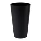 Pahar reutilizabil pentru evenimente, 500 ml, Everestus, 2601E15008, Ø85x140 mm, Polipropilena, Negru