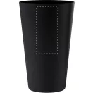 Pahar reutilizabil pentru evenimente, 500 ml, Everestus, 2601E15008, Ø85x140 mm, Polipropilena, Negru