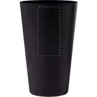   Pahar reutilizabil pentru evenimente, 500 ml, Everestus, 2601E15008, Ø85x140 mm, Polipropilena, Negru