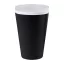 Pahar reutilizabil pentru evenimente, 300 ml, Everestus, 2601E15012, Ø80x105 mm, Polipropilena, Alb frosted