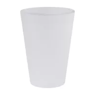   Pahar reutilizabil pentru evenimente, 300 ml, Everestus, 2601E15012, Ø80x105 mm, Polipropilena, Alb frosted