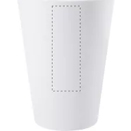   Pahar reutilizabil pentru evenimente, 300 ml, Everestus, 2601E15013, Ø80x105 mm, Polipropilena, Alb