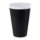 Pahar reutilizabil pentru evenimente, 300 ml, Everestus, 2601E15011, Ø80x105 mm, Polipropilena, Negru