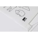 Saculet de colorat pentru Copii, Everestus, 2601E15368, 250x300 mm, Poliester, Material netesut, Alb