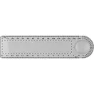 Rigla, 180 mm, Everestus, 20FEB10747, Plastic, Transparent