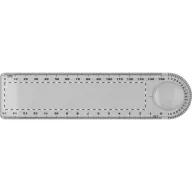Rigla, 180 mm, Everestus, 20FEB10747, Plastic, Transparent