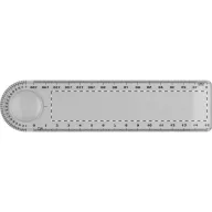 Rigla, 180 mm, Everestus, 20FEB10747, Plastic, Transparent