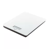   Cantar de bucatarie, 200×150×17 mm, Everestus, 20FEB13818, Sticla, Alb