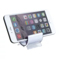   Suport de telefon, 55×55×50 mm, Everestus, 20FEB10399, Plastic, Alb, Transparent