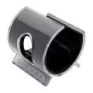 Suport de telefon, 55×55×50 mm, Everestus, 20FEB10398, Plastic, Negru, Transparent