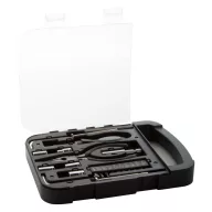   Set 22 scule in cutie cu maner, 220×160×27 mm, Everestus, 20FEB16282, Plastic, Negru