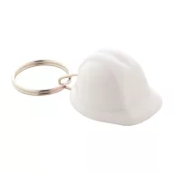  Breloc casca de protectie, 37×38×22 mm, Everestus, 20FEB6696, Plastic, Alb