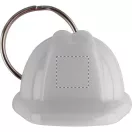 Breloc casca de protectie, 37×38×22 mm, Everestus, 20FEB6696, Plastic, Alb