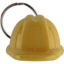 Breloc casca de protectie, 37×38×22 mm, Everestus, 20FEB6697, Plastic, Galben