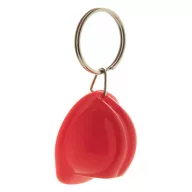   Breloc casca de protectie, 37×38×22 mm, Everestus, 20FEB6695, Plastic, Rosu