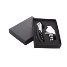 Set accesorii vin, 2 piese, Andre Philippe, 20SEP0642, Metal, Argintiu, Negru