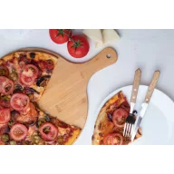   Tocator pentru pizza, ø320×440×10 mm, Everestus, 20FEB13753, Bambus, Natur