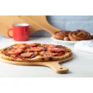 Tocator pentru pizza, ø320×440×10 mm, Everestus, 20FEB13753, Bambus, Natur