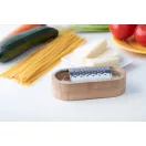 Razatoare pentru cascaval, 151×68×40 mm, Everestus, 20FEB11128, Otel inoxidabil, Bambus, Natur