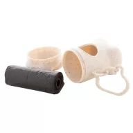  Dog waste bag dispenser, 82×54×41 mm, Everestus, 20FEB7919, Paie de grau, Plastic, Bej