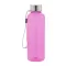 Sticla de apa sport, 500 ml, 2502E15319, Everestus, ⌀65 x 200 mm, PET, Otel, Roz