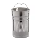Termos, 21MAR2663, 420 ml, Ø 72x235 mm, Everestus, Sticla, Bambus, Natur, Transparent