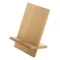 Suport de telefon pentru birou, 21MAR2139, 140x80x5 mm, Everestus, Bambus, Natur
