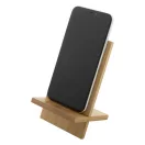 Suport de telefon pentru birou, 21MAR2139, 140x80x5 mm, Everestus, Bambus, Natur