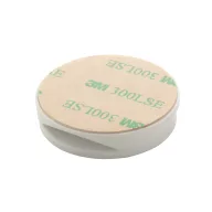   Suport pentru telefon de birou, Everestus, 21OCT1115, ø41 x 9 mm, Plastic, Bambus, Alb