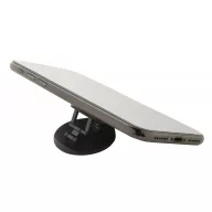   Suport pentru telefon de birou, Everestus, 21OCT1114, ø41 x 9 mm, Plastic, Bambus, Negru
