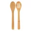 Set 2 tacamuri pentru salata, Everestus, 21OCT1308, 2, 300 x 60 mm, Bambus, Natur