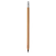   Pix cu radiera care functioneaza fara pasta, Everestus, 21OCT1244, ø8 x 159 mm, Bambus, Natur