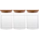 Borcan, Everestus, 22FEB1125, 550 ml, Ø85x120 mm, Sticla, Transparent