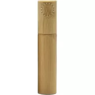   Recipient de parfum pentru voiaj, Everestus, 22FEB1384, Ø20x105 mm, Bambus, Natur