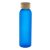 Sticla de apa sport 500 ml, 2401E16968, Everestus, ø63x225 mm, Sticla, Bambus, Albastru, Natur