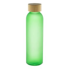   Sticla de apa sport 500 ml, 2401E16969, Everestus, ø63x225 mm, Sticla, Bambus, Verde, Natur