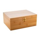 Set whisky, Everestus, 18SEP4558, 11 piese, 235x188x100 mm, Bambus, Sticla, Natur