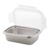   Caserola pranz, Everestus, 18SEP2392, 650 ml, 176x131x59 mm, Polipropilena, Otel, Argintiu