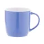 Cana, Everestus, 42FEB230436, 335 ml, Ø92x86 mm, Ceramica, Hartie, Albastru Light